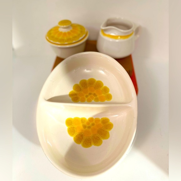 Other - Vintage Franciscan Sundance cream/sugar divided dish set